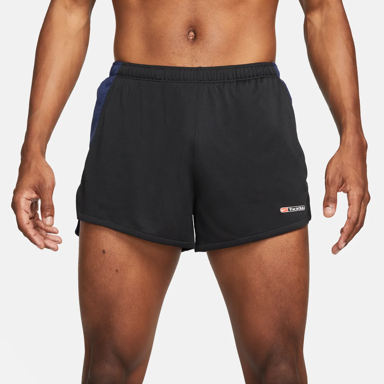 Nike Track Club Men's Dri-FIT 3" Brief-Lined Running Shorts - Black - Polyester