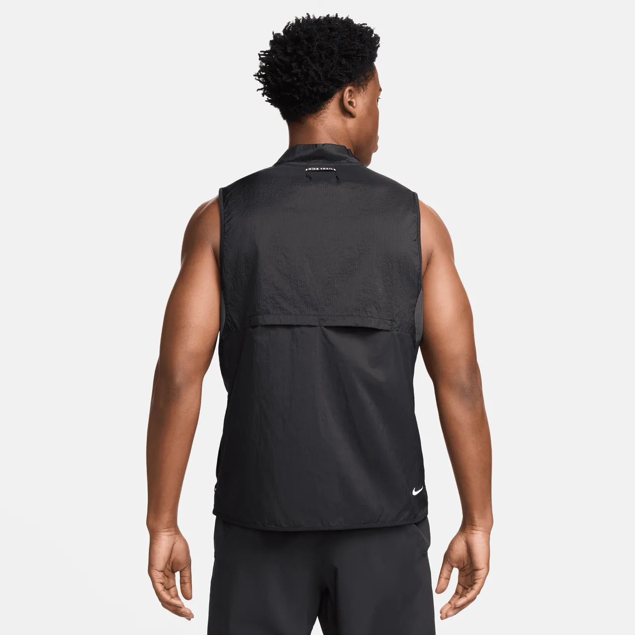 Nike Trail Aireez Men's Running Gilet - Black - Polyester