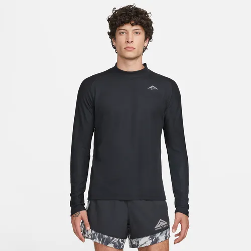 Nike Trail Men's Dri-FIT Long-Sleeve Running Top - Black - Polyester