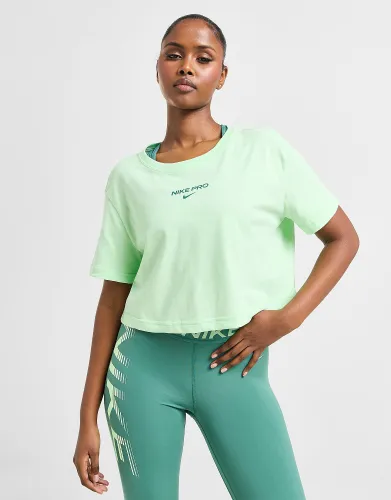Nike Train Pro Graphic T-Shirt - Green - Womens