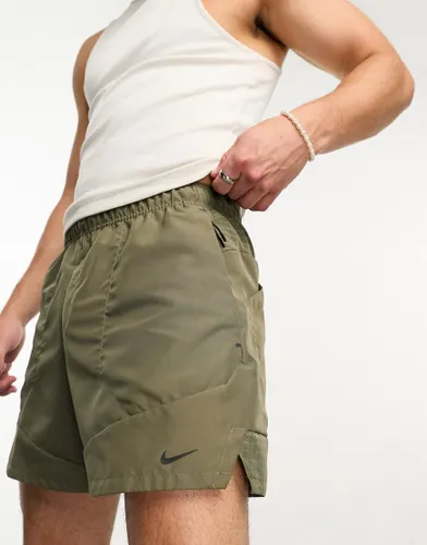 Nike Training Axis Engineered Dri-Fit Advanced shorts in khaki-Green