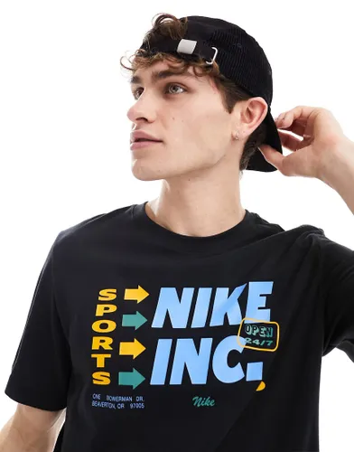 Nike Training Dri-Fit bodega graphic t-shirt in black