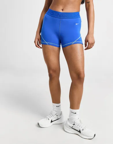 Nike Training Pro 3" Dri-FIT Shorts - Blue - Womens
