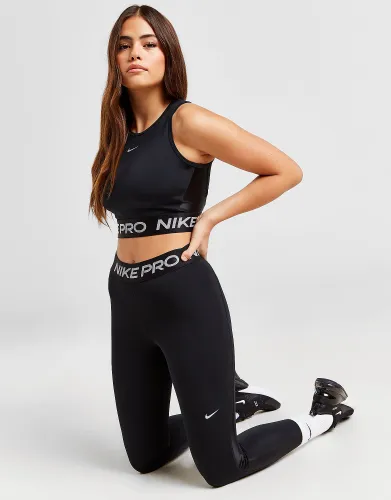 Nike Training Pro Shine Tank Top - Black - Womens