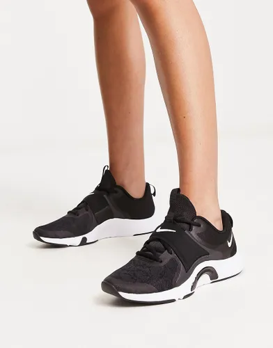 Nike Training Renew TR 12 trainers in black and white