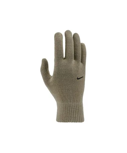 Nike Unisex Adult 2.0 Knitted Swoosh Grip Gloves (Khaki Green/Black)