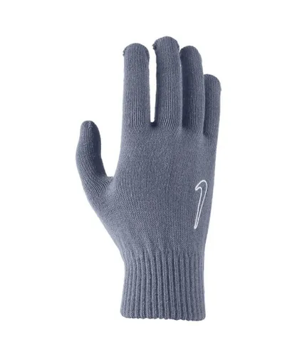 Nike Unisex Adult Knitted Winter Gloves (Slate) - Blue
