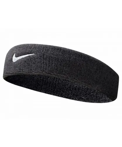 Nike Unisex Adults Swoosh Headband (Black) - One