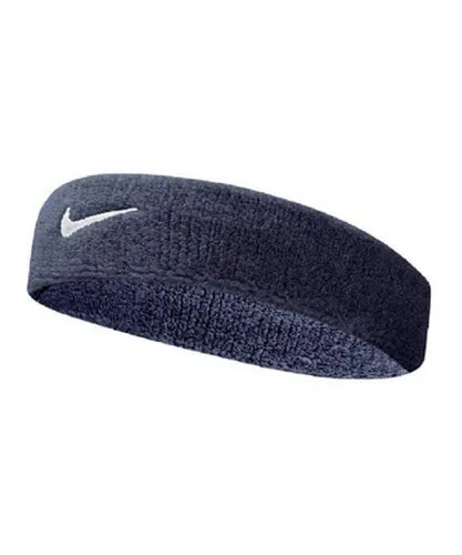 Nike Unisex Adults Swoosh Headband (Navy) - One