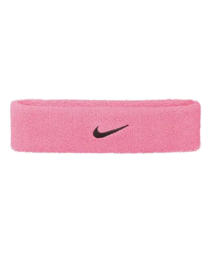 Nike Unisex Adults Swoosh Headband (Pink) - One