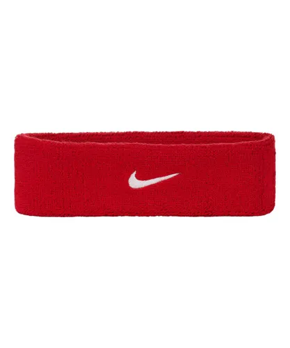 Nike Unisex Adults Swoosh Headband (Red) - One