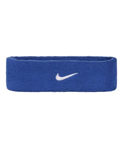Nike Unisex Adults Swoosh Headband (Royal) - Blue - One