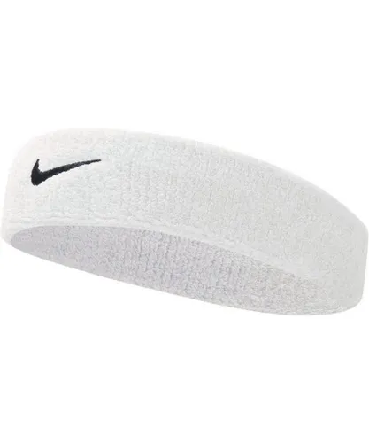 Nike Unisex Adults Swoosh Headband (White) - One