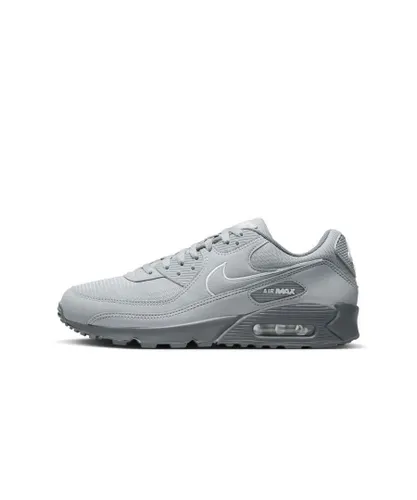 Nike Unisex Air Max 90 Trainers Wolf Grey/Cool Grey/White