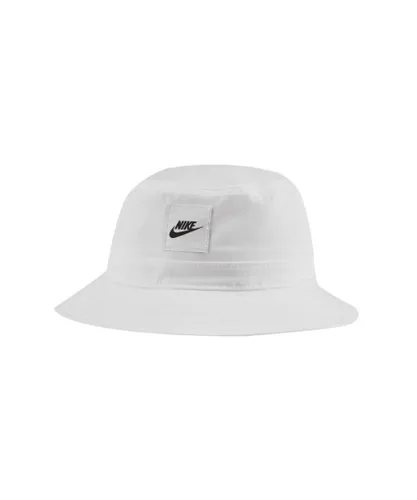 Nike Unisex Bucket Hat (White) Cotton
