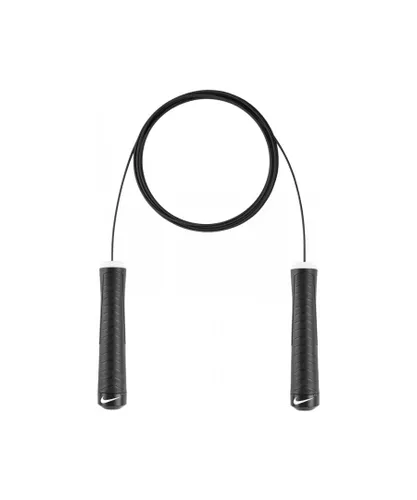 Nike Unisex Leather Speed Rope (Black) - One Size