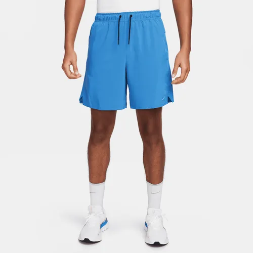 Nike Unlimited Men's Dri-FIT 18cm (approx.) Unlined Versatile Shorts - Blue - Polyester