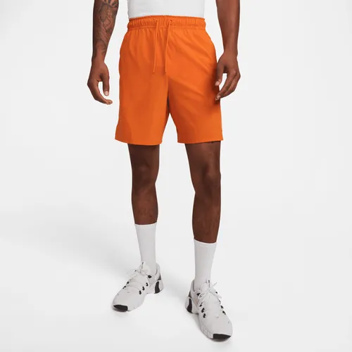 Nike Unlimited Men's Dri-FIT 18cm (approx.) Unlined Versatile Shorts - Orange - Polyester