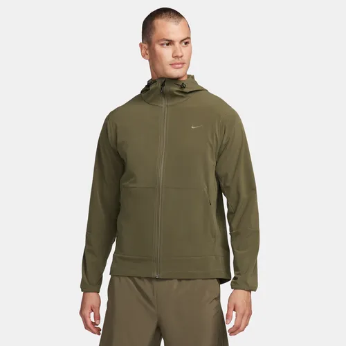 Nike Unlimited Men's Water-Repellent Hooded Versatile Jacket - Green - Polyester