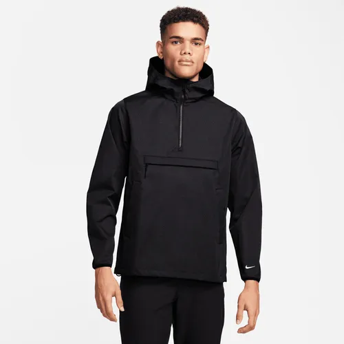 Nike Unscripted Repel Men's Golf Anorak Jacket - Black - Polyester