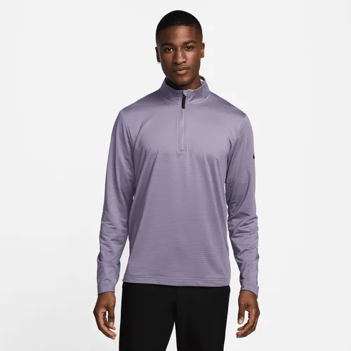 Nike Victory Men's Dri-FIT 1/2-Zip Golf Top - Purple - Polyester