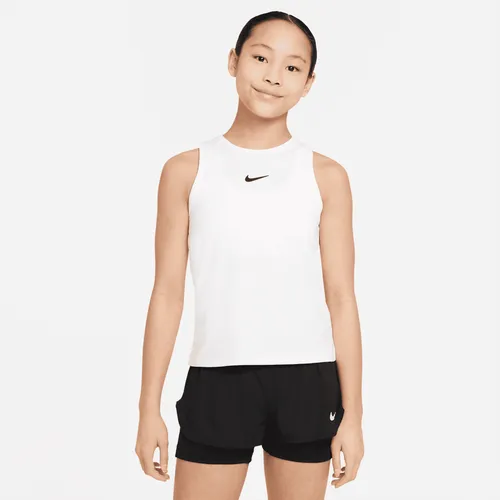 Nike Victory Older Kids' (Girls') Dri-FIT Tennis Tank - White