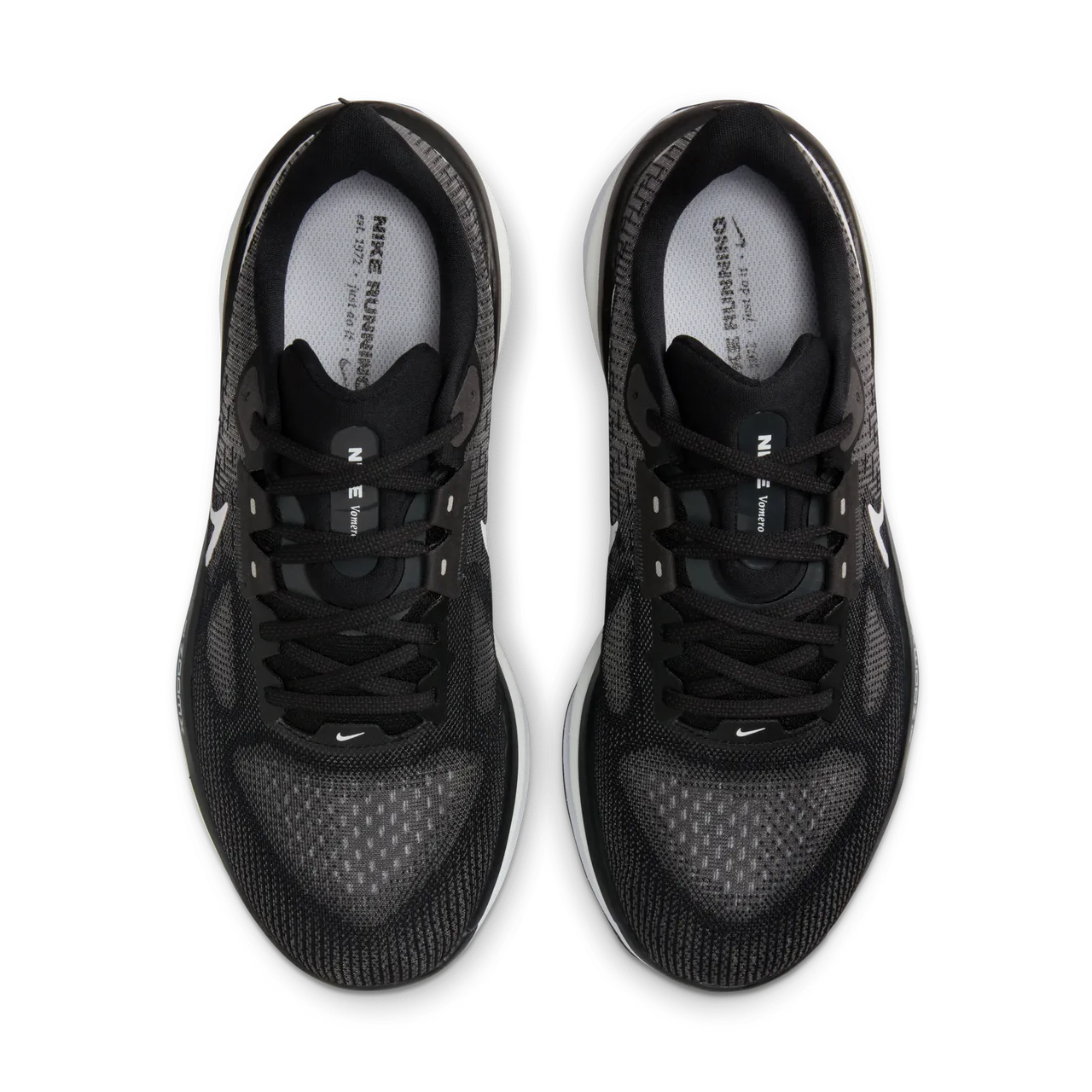 Nike Vomero 17 Men's Road Running Shoes (Extra Wide) - Black