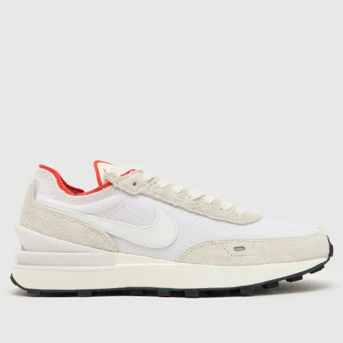 Nike Waffle One Vintage Trainers In White Multi