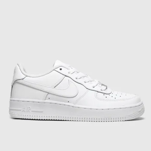 Nike White Air Force 1 Youth Trainers