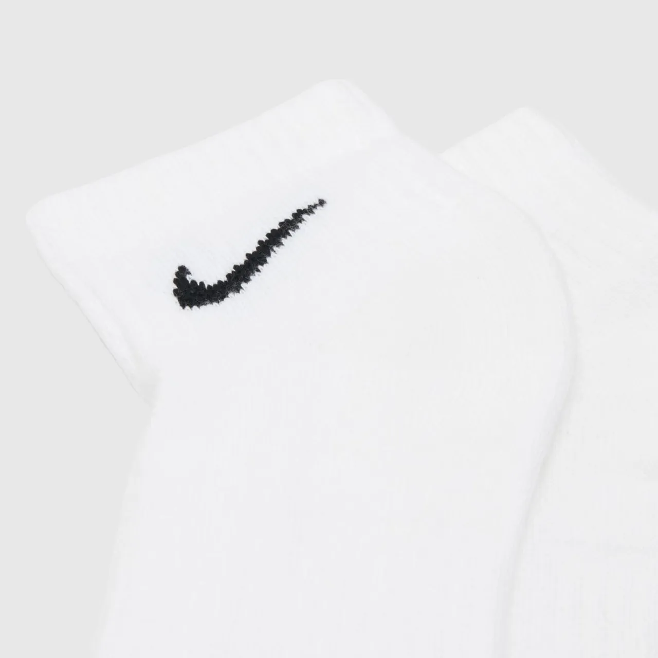 Nike White & Black Everyday Ankle Socks 6 Pack