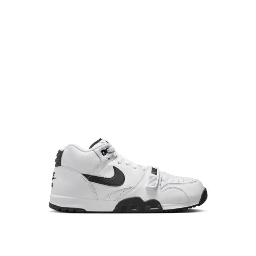 Nike , White/Black-White Air Trainer 1 Sneakers ,White male, Sizes: