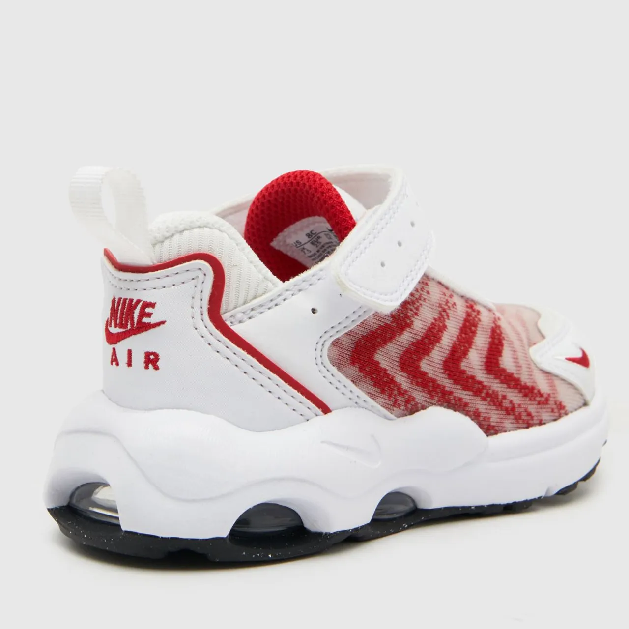 Nike White & Red Air Max Tw Girls Toddler Trainers