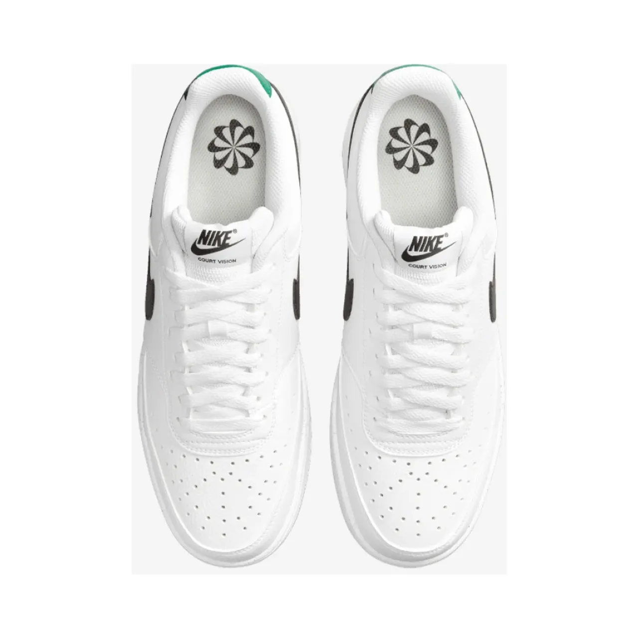 Nike , White Sneakers with Materials and Retro Design ,White male, Sizes: