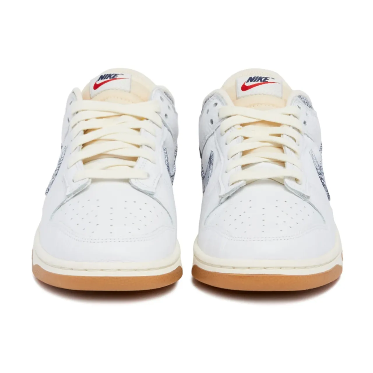 Nike , White Sneakers with Retro Basketball Style ,White male, Sizes: