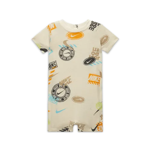 Nike Wild Air Printed Romper Baby Romper - White - Polyester