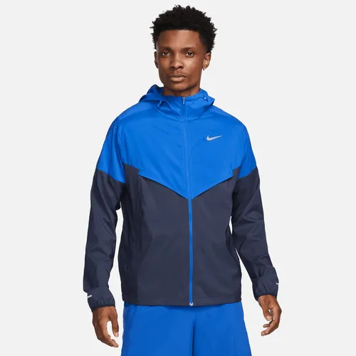 Nike Windrunner Men's Repel Running Jacket - Blue - Polyester