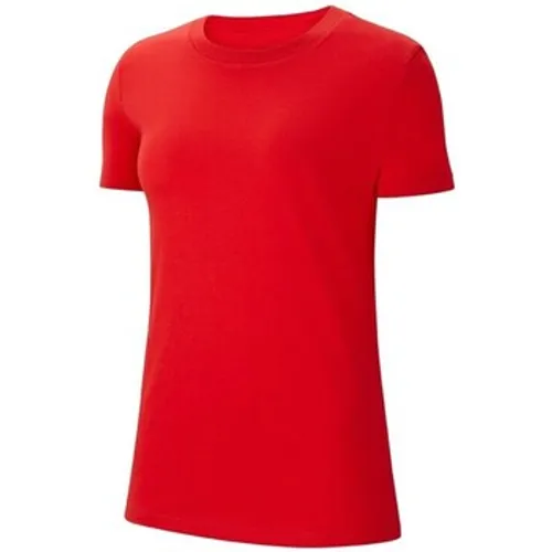 Nike  Wmns Park 20  women's T shirt in Red