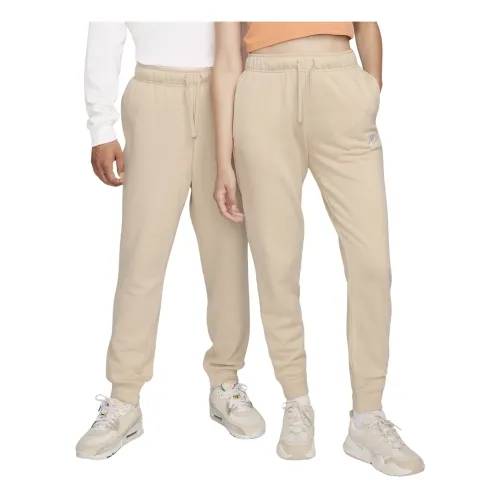 Nike , Womens Beige Club Fleece Training Pants ,Beige female, Sizes: