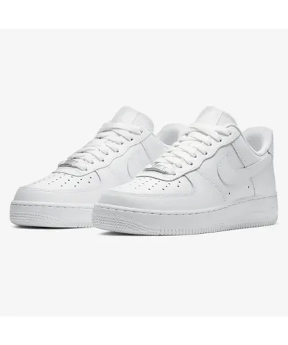 Nike Womens Ladies Air Force 1 '07 Trainers - White