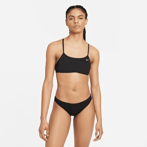 Nike Women's Racerback Bikini - Black - Polyester