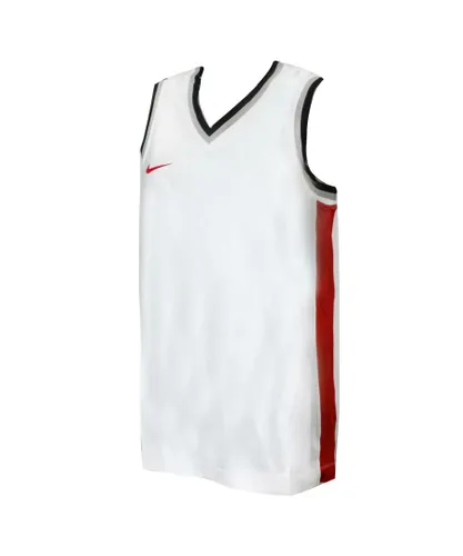 Nike Womens Supreme Tank Top Satin Sports Vest White 119802 101 Textile