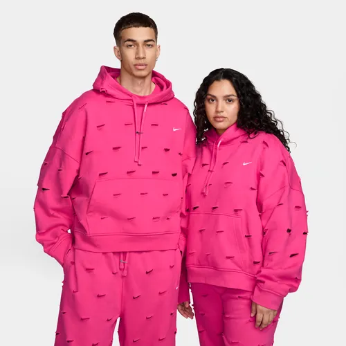 Nike x Jacquemus Swoosh Hoodie - Pink - Polyester