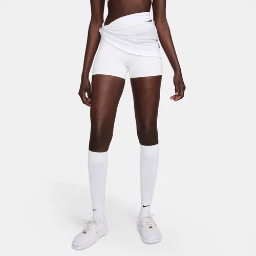 Nike x Jacquemus Women's Layered Shorts - White - Nylon