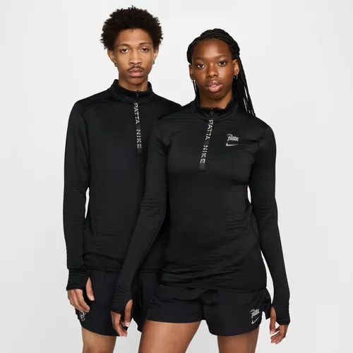 Nike x Patta Running Team Half-Zip Long-Sleeve Top - Black - Polyester
