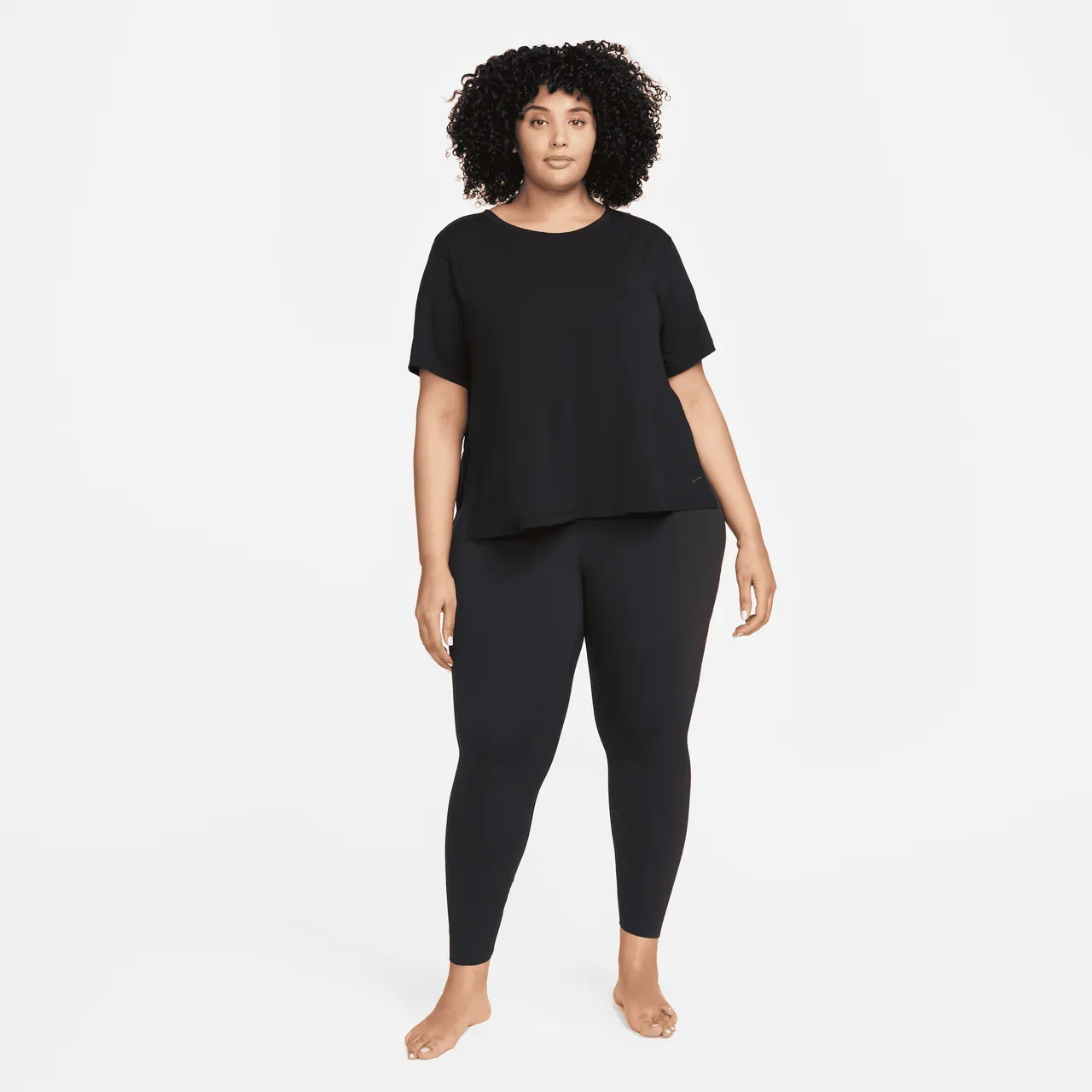 Nike Yoga Dri-FIT Women's Top - Black - Polyester