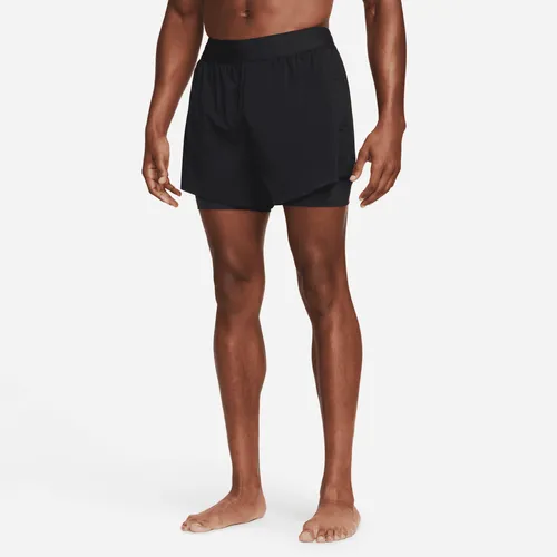 Nike Yoga Men's Hot Yoga Shorts - Black - Polyester