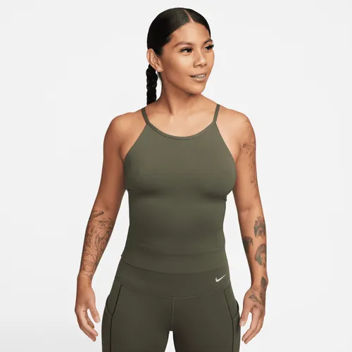 Nike Zenvy Women's Dri-FIT Tank Top - Green - Polyester