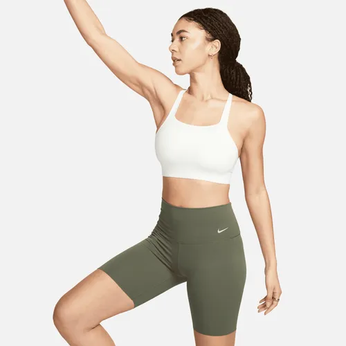 Nike Zenvy Women's Gentle-Support High-Waisted 20cm (approx.) Biker Shorts - Green - Nylon