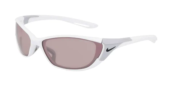 Nike ZONE E DZ7357 100 Men's Sunglasses White Size 66
