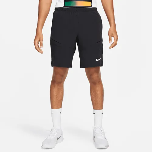 NikeCourt Advantage Men's 23cm (approx.) Tennis Shorts - Black - Polyester